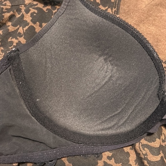 Aerie Harper Black Push Up Underwire Bra 34D - Picture 6 of 7